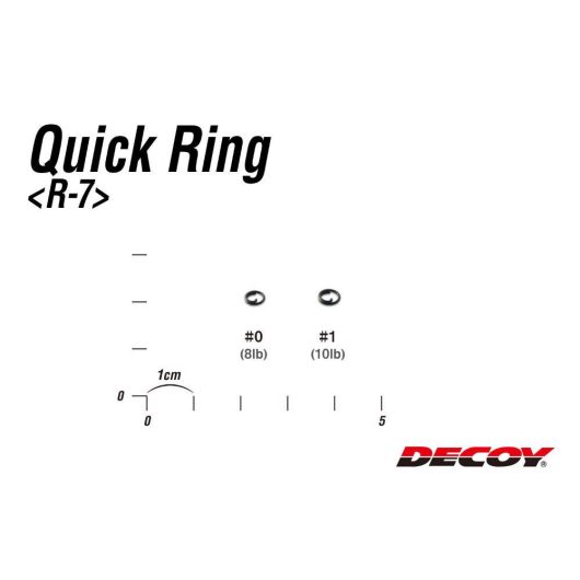 KULCSKARIKA DECOY R-7 QUICK RING 00 6lbs