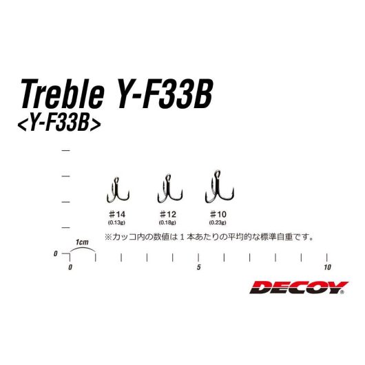 HÁRMAS HOROG DECOY Y-F33B ROUND BEND #12 Microbarb