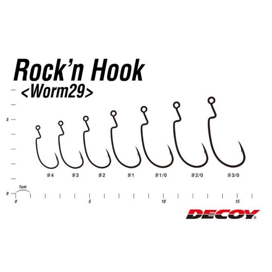 OFFSET HOROG DECOY WORM 29 ROCK'N 4