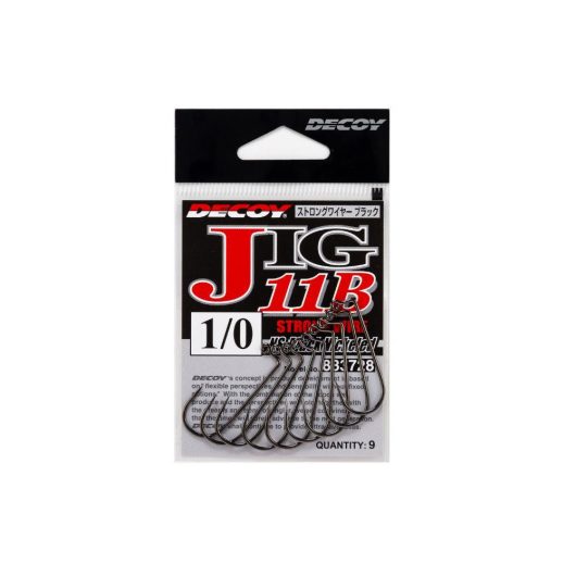 JIG HOROG DECOY JIG11B STRONG WIRE BLACK #3/0