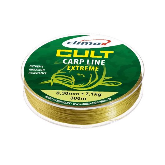 CLIMAX CULT CARP EXTREME MONO 300m 0.30mm Matt Olive