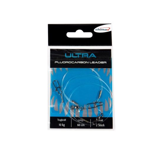 CLIMAX RAGADOZÓ ELŐKE ULTRA PREDATOR FLUOROCARBON LIGHT 60cm 0.23mm 4.2kg