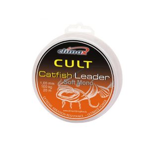 CLIMAX CULT CATFISH SOFT MONO LEADER 50m 1.00mm 54kg