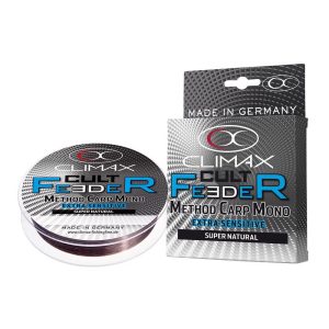 CLIMAX CULT FEEDER METHOD CARP MONO 300m 0.18mm Dark Brown