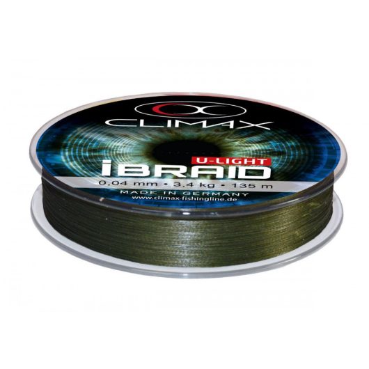 CLIMAX iBRAID U-LIGHT FLUO PURPLE 135m 0.06mm 4.5kg