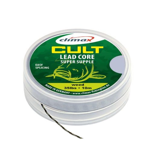 CLIMAX CULT CARP LEADCORE 10m 45lb Weed