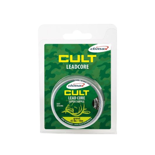 CLIMAX CULT CARP LEADCORE 10m 45lb Weed