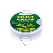   CLIMAX CULT CARP HUNTERSBRAID SINKING HOOKLINK 20m 30lb Weed Green