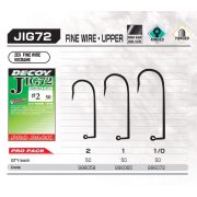 JIG HOROG DECOY PRO PACK JIG72 UPPER FINE WIRE #2