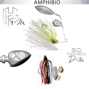 SPINNERBAIT AMPHIBIO TANDEM 1/4oz 7gr Devil