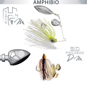 SPINNERBAIT AMPHIBIO TANDEM 1/4oz 7gr Kinkuro