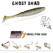 GHOST SHAD 10cm SMOKE PINK SHAD