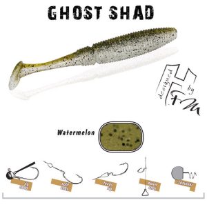 GHOST SHAD 10cm WATERMELON