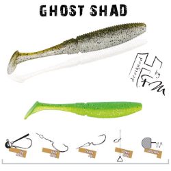 GHOST SHAD 5cm LEMON SHAD
