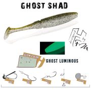 GHOST SHAD 5cm GHOST LUMINOUS FLUORESCENT