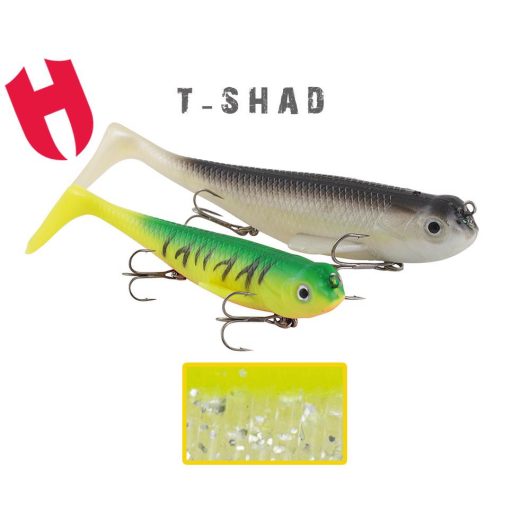 T-SHAD 12cm Chartreuse Bloody