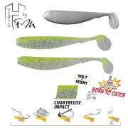 BENJO R 3.6" 9cm Chartreuse Impact