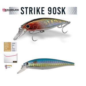 STRIKE 90SK 9cm 11gr Rainbow