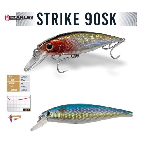 STRIKE 90SK 9cm 11gr Rainbow