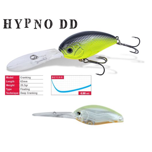 HYPNO-DD DEEP DIVE F 6.3cm 20.5gr Chartreuse Laminated