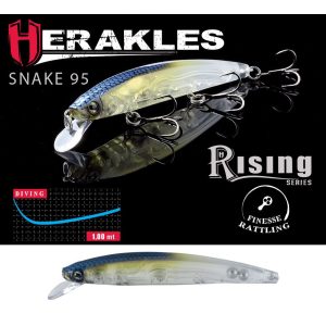 SNAKE 95SP 9.5cm 9gr Alburno Ghost