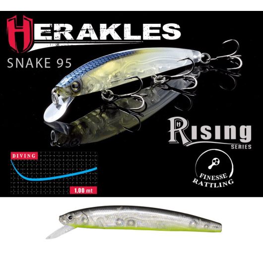 SNAKE 95SP 9.5cm 9gr Ghost Reaction Shad