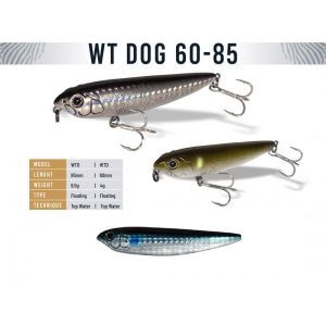 WT-DOG 60 6cm 4gr Blue Fish