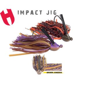 JIG IMPACT 1/4oz 7gr Brown/Junebug