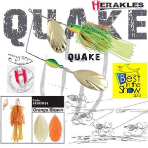 SPINNERBAIT QUAKE 1 1/2oz 42gr Orange/Brown