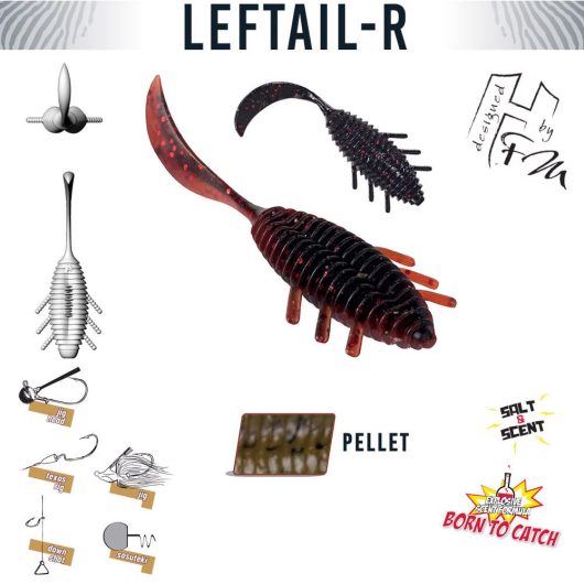 LEFTAIL-R 1.8" 4.5cm Pellet