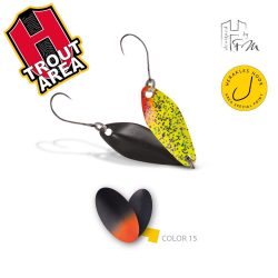 AREA SPOON LOSKO 2.5gr Color 15 Black Orange