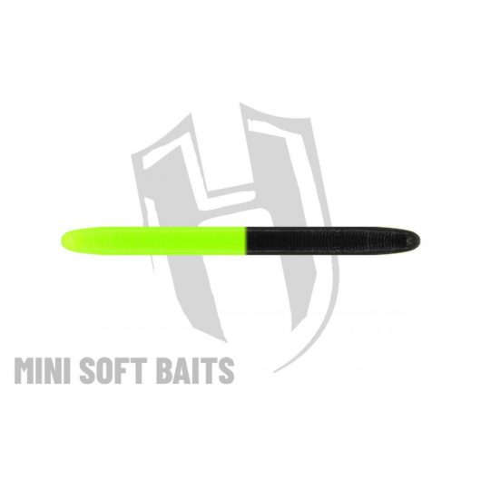 RDB WORM 60mm CRAB Black Chartreuse