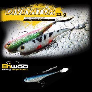 DIVINATOR JUNIOR 14cm 22gr 01 Blue Chrom