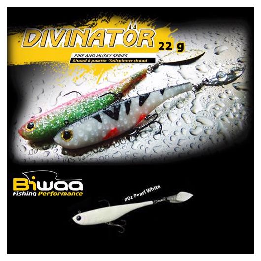 DIVINATOR JUNIOR 14cm 22gr 02 Pearl White