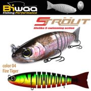 SWIMBAIT STROUT 5.5" 14cm 29gr 04 Fire Tiger