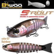 SWIMBAIT STROUT 5.5" 14cm 29gr 07 Rainbow