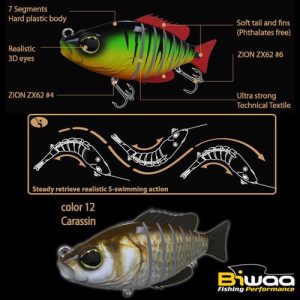 SWIMBAIT SEVEN S5" 13cm 34gr 12 Carassin