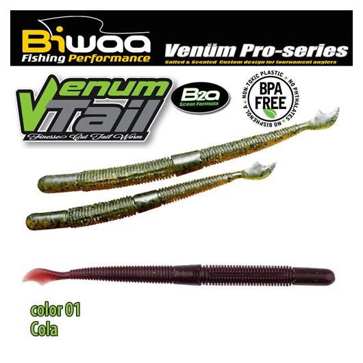 VENUM TAIL 4" 10cm 01 Cola