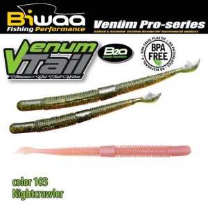 VENUM TAIL 4" 10cm 103 Nightcrawler