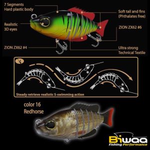 SWIMBAIT SEVEN S5" 13cm 34gr 16 Redhorse