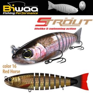 SWIMBAIT STROUT 5.5" 14cm 29gr 16 Redhorse