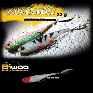 DIVINATOR JUNIOR 14cm 22gr 15 Red Head