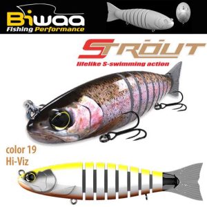 SWIMBAIT STROUT 5.5" 14cm 29gr 19 Hi-Viz