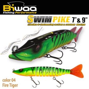 SWIMPIKE SS 7" 18cm 26gr 04 Fire Tiger