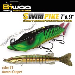 SWIMPIKE SS 7" 18cm 26gr 21 Aurora Cooper