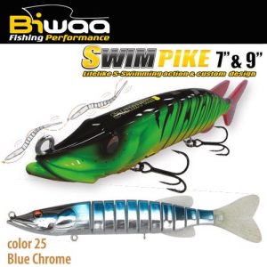 SWIMPIKE SS 7" 18cm 26gr 25 Blue Chrome