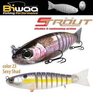 SWIMBAIT STROUT 5.5" 14cm 29gr 23 Sexy Shad