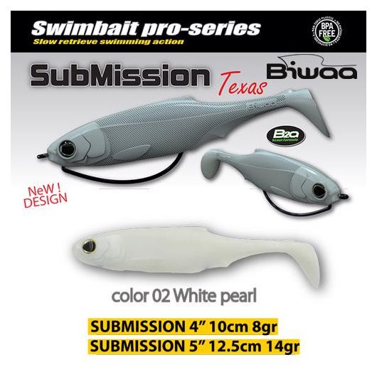 SUBMISSION 4" 10cm 02 Pearl White