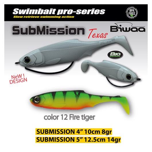 SUBMISSION 4" 10cm 12 Fire Tiger