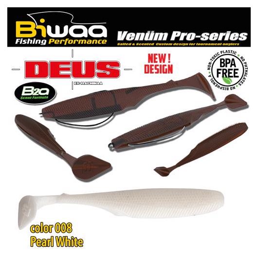 DEUS 4" 10cm 008 Pearl White